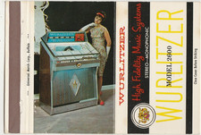 Wurlitzer juke box d'occasion  Expédié en Belgium