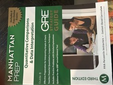 manhattan prep gre book for sale  Tracy