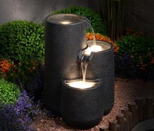 Stufiger led gartenbrunnen gebraucht kaufen  Birkenfeld