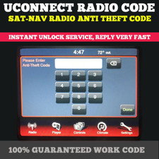 Serviço de código antirroubo de rádio Uconnect VP4 8.4 UAQ MX VP2 UAS RA2 RA4 RA3 4C VP3 comprar usado  Enviando para Brazil