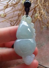Pingente de jadeíta amarelo natural com certificação de vídeo cabaça sapo sapo 招财蟾 515083 comprar usado  Enviando para Brazil