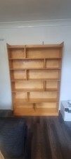 Wooden bookcase shelving for sale  CROYDON