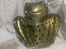 Metal frog candle for sale  Waterbury