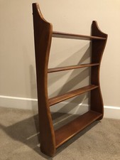Prateleira de parede suspensa vintage Cushman meados do século móveis coloniais 7005 comprar usado  Enviando para Brazil