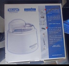 Máquina de sorvete elétrica DeLonghi Ice Creamery IC8000, usado comprar usado  Enviando para Brazil