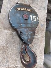 Demag kranhaken 1500kg gebraucht kaufen  Werdohl
