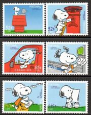 Usado, Portugal 2000 - "Snoopy at the Post Office" - Conjunto completo, sem marca de charneira comprar usado  Enviando para Brazil