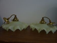 Pair antique uranium for sale  BOLTON