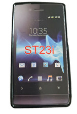 Usado, Capa de silicone preta Sony Xperia Miro ST23i comprar usado  Enviando para Brazil