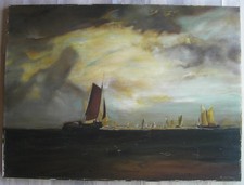 Huile toile école d'occasion  Pertuis