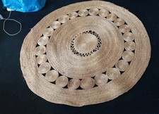 Tapis rond jute d'occasion  Saint-Denis
