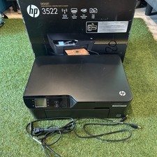 Impressora Multifuncional Jato de Tinta Sem Fio para Smartphone e Tablet HP DeskJet 3522 comprar usado  Enviando para Brazil