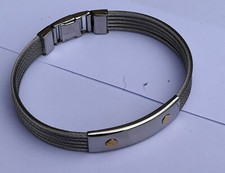 bracelet or cable acier d'occasion  Talant