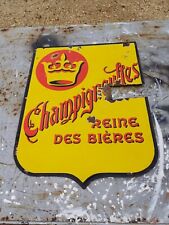 Plaque émaillée champigneull d'occasion  Lamonzie-Saint-Martin