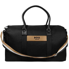 Novo em folha Hugo BOSS Parfum Black Weekend Travel Sports Gym Duffel Bag Holdall comprar usado  Enviando para Brazil