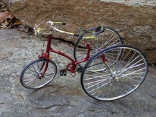 Triciclo antigo fundido em miniatura 1885 escala 1:6 comprar usado  Enviando para Brazil