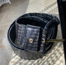Ledergürtel schwarz etienne gebraucht kaufen  Reutlingen