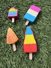 Wooden ice lolly for sale  CHESTERFIELD