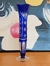 Bohemian colbat blue for sale  MANCHESTER