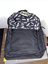 Mochila Batman Meninos DC Comics 18" Tamanho Completo Exclusiva Bolsa de Livro de Viagem comprar usado  Enviando para Brazil