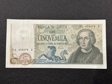 Banconota 5000 lire usato  Monserrato