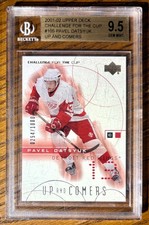 2001-02 UPPER DECK CHALLENGE FOR THE CUP PAVEL DATSYUK ROOKIE /1000 BGS 9.5 GEM comprar usado  Enviando para Brazil