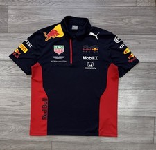 Camisa polo masculina Red Bull Aston Martin Racing 2019 F1 Team Puma tamanho M comprar usado  Enviando para Brazil