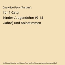 Wilde pack 2stg gebraucht kaufen  Trebbin