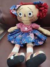 Hermosa muñeca de trapo hecha a mano 15 pulgadas preciosa segunda mano  Embacar hacia Mexico