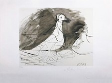 Pablo Picasso "Pombos" 1982 | Litografia assinada à mão de Marina Picasso | Cubismo comprar usado  Enviando para Brazil