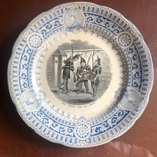 Opaque sarreguemines assiette d'occasion  Gisors