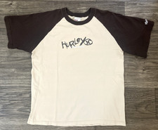 Camiseta Masculina Vintage Y2K HURLEY International Freedom Co GRANDE Skate Surf, usado comprar usado  Enviando para Brazil