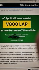 V800 lap number for sale  TELFORD
