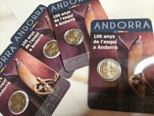 2 x 2 EURO ANDORRE 2024 100 ANS DE SKI + VTT BIKE DISPO DE SUITE, usado comprar usado  Enviando para Brazil