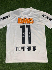 Camisa de futebol retrô branca Santos 2012/13 Home Neymar Jr #11 P, usado comprar usado  Enviando para Brazil