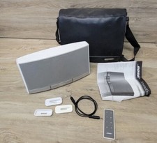 Sistema de música digital portátil Bose Sounddock N123 com bolsa, controle remoto e adaptador!! comprar usado  Enviando para Brazil