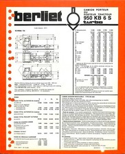 Berliet 950 carrier d'occasion  Expédié en Belgium