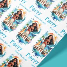 Personalised moana wrapping for sale  NEWRY