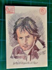 Gilles villeneuve cartolina usato  Soliera
