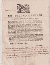 Circa 1738. italie. d'occasion  Bergerac