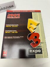 NOVO E3 Expo 2003 - Diretório Prima Games GUIA OFICIAL DE EXPOSIÇÃO Imprensa Promo Swag comprar usado  Enviando para Brazil