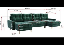 Sofa schlaffunktion bettkasten gebraucht kaufen  Berlin