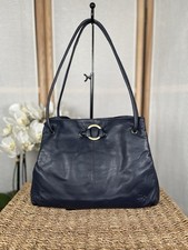 Gigi navy leather for sale  EDINBURGH