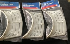 Lote de 3 — Viseiras de capacete de motocicleta VINTAGE Dorcy Typhoon 3 encaixes — NOS BRANCO comprar usado Lote de 3 — Viseiras de capacete de motocicleta VINTAGE Dorcy Typhoon 3 encaixes — NOS BRANCO comprar usado  Enviando para Brazil