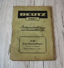 Riginal deutz bedienungsanleit gebraucht kaufen  Zeiskam