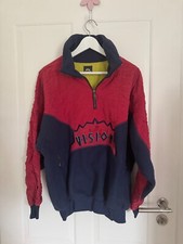 Vintage colorblock fleece gebraucht kaufen  München