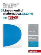 Lineamenti matematica. azzurro usato  Acqualagna