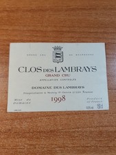 Etiquette clos lambrays d'occasion  Montigny-le-Bretonneux