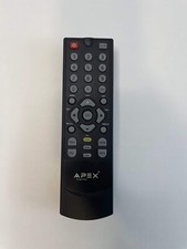 Controle remoto preto portátil sem fio sintonizador de TV digital Apex caixa conversor, usado comprar usado  Enviando para Brazil
