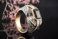 Goldschmiedearbeit ring saphir gebraucht kaufen  Wegberg